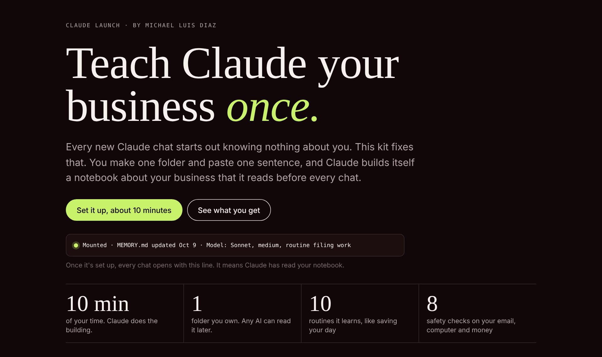 Claude Launch